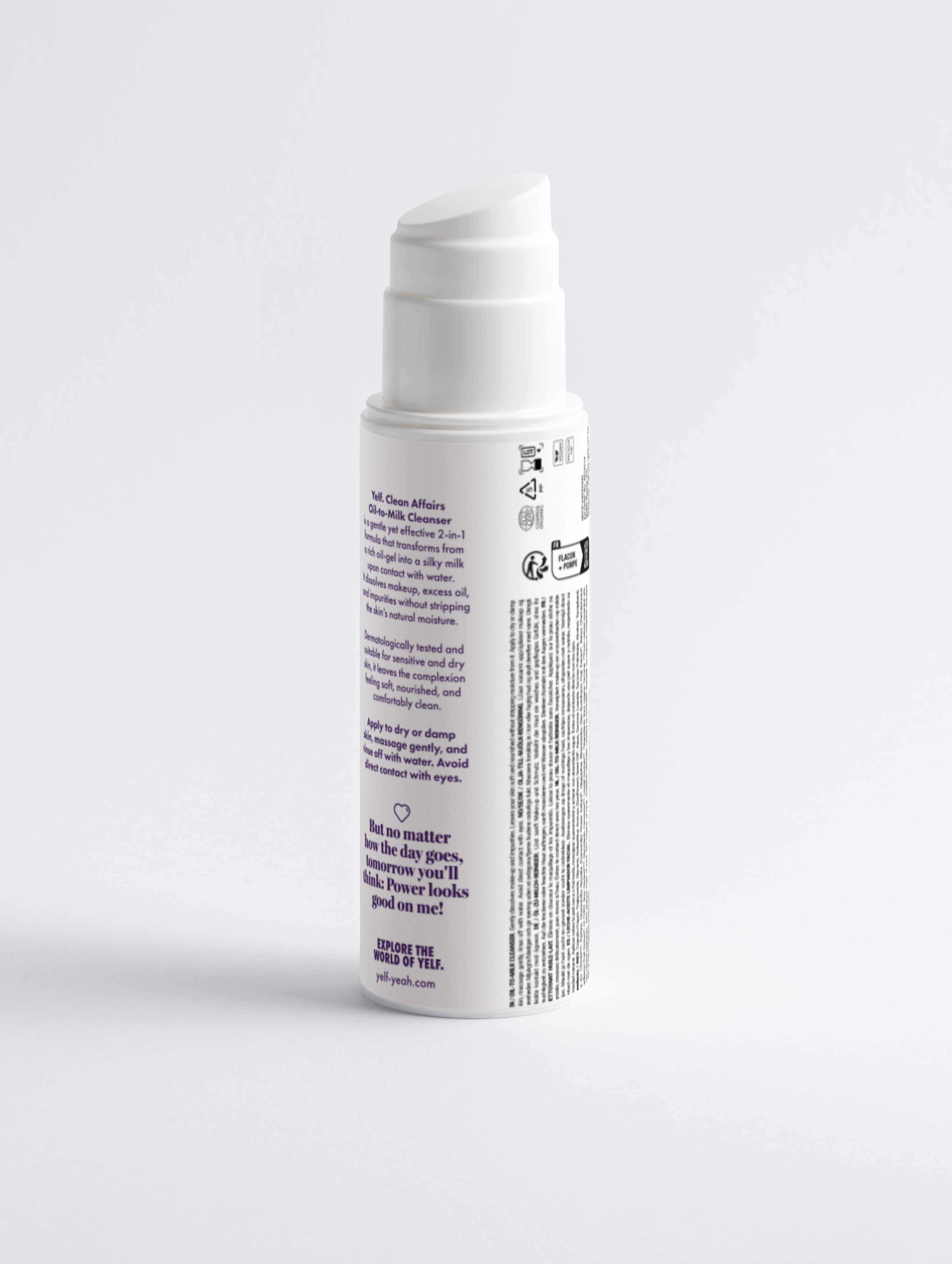 Oil-to-Milk Cleanser