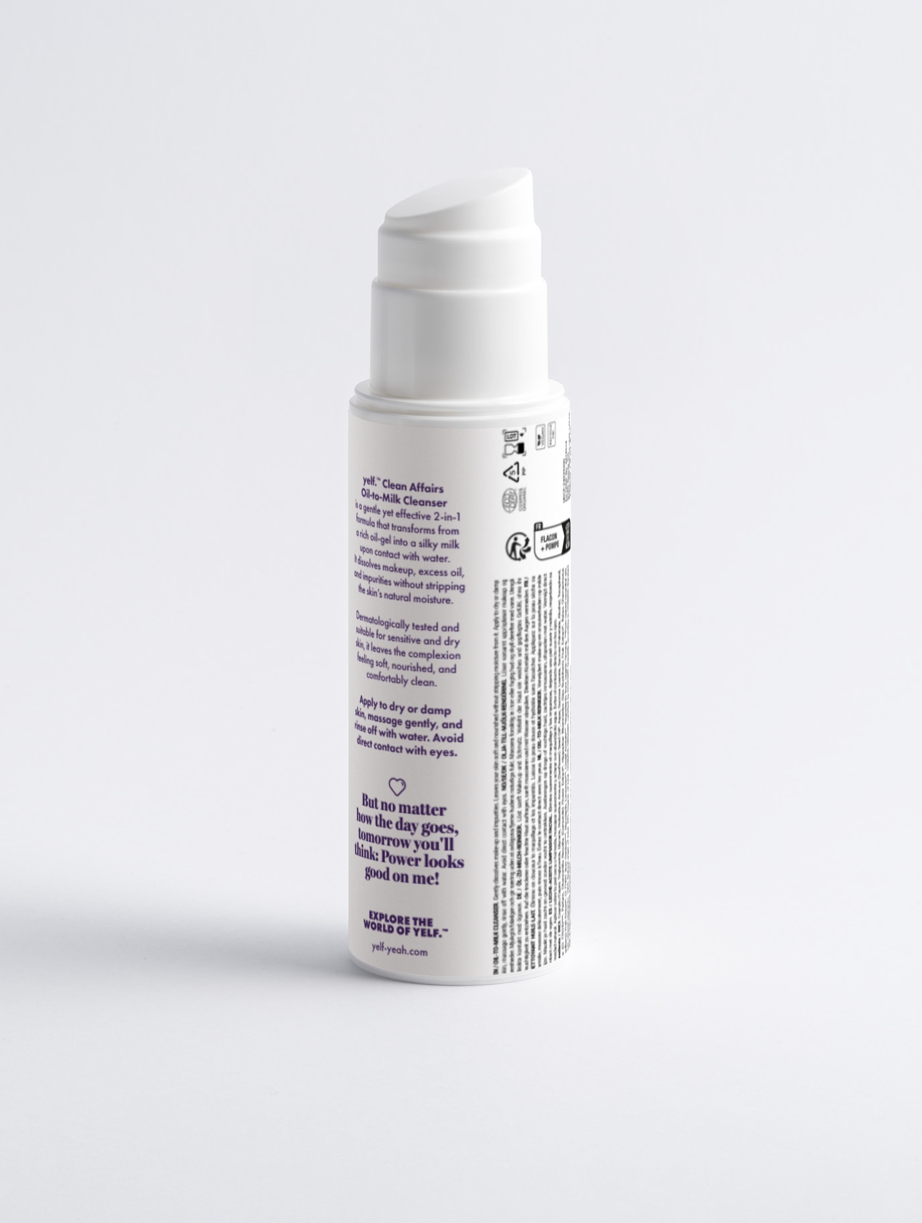 Oil-to-Milk Cleanser