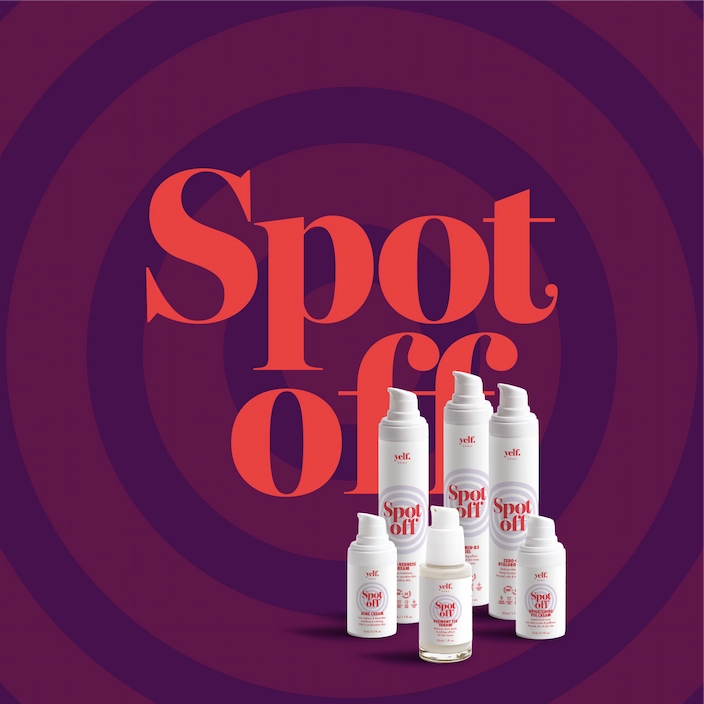 Explore Yelf Spot Off collection for targeted skin treatments